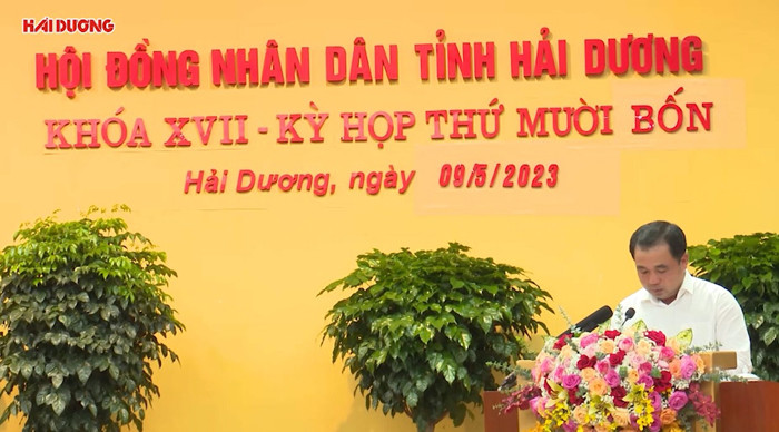 Kỳ họp thứ 14 HĐND tỉnh Hải Dương khóa XVII thông qua 10 nghị quyết quan trọng